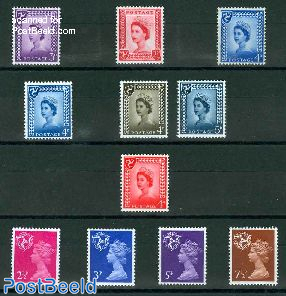 Yearset 1958-1971, complete, 10v