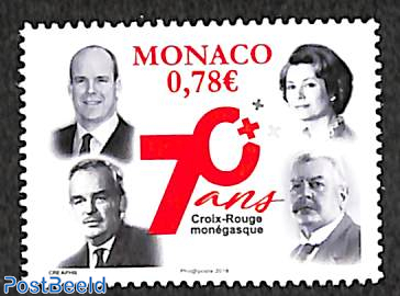 100 years Red Cross of Monaco 1v