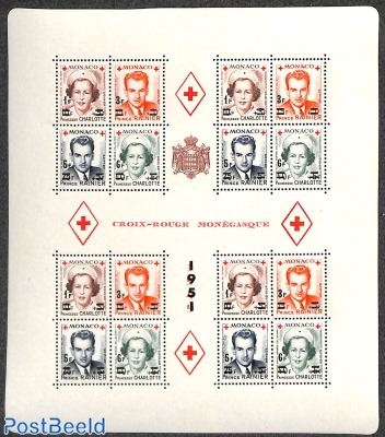 Red Cross, overprints m/s