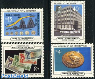 Bank of Mauritius 4v