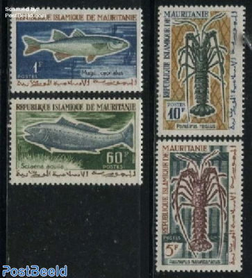 Definitives, marine life 4v