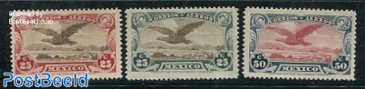 Airmail definitives 3v