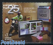 Mexican postal service 1v