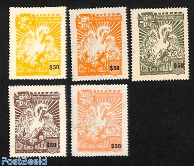 Welfare Stamps, Provincia de Mocambique, 5v