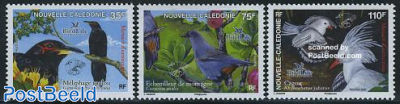 Endangered endemic birds 3v