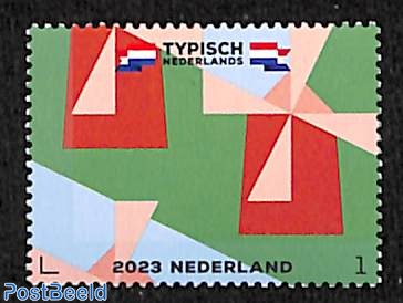 Typical Dutch, windmill 1v