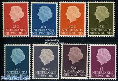 Definitives queen Juliana 8v