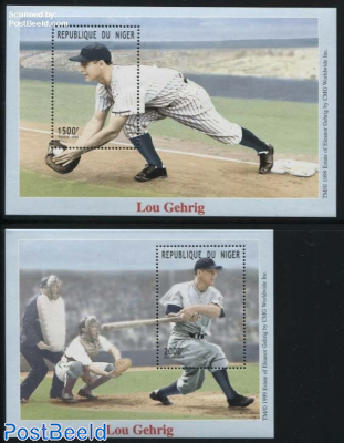 Lou Gehrig 2 s/s