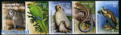 Species at risk 5v [::::], joint issue Australia
