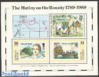 Mutiny on the Bounty s/s, joint issue Man