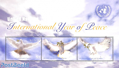 Int. year of Peace 3v m/s