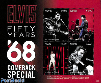 Elvis Presley 50 years Comeback Special 4v m/s