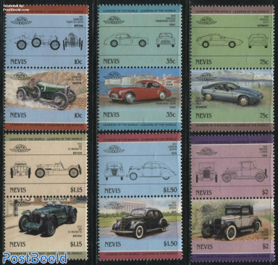 Automobiles 6x2v [:] (Porsche,MG,Pontiac,Lincoln,