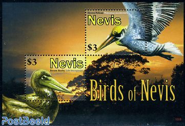 Birds of Nevis s/s