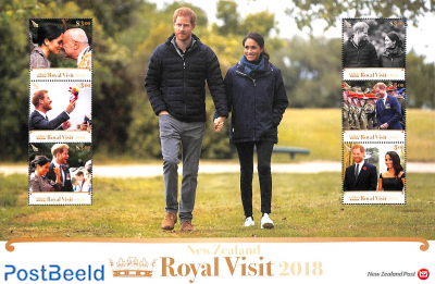 Royal visit Prince Harry & Meghan Markle 6v m/s
