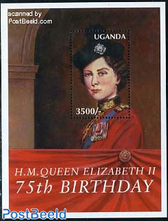 Elizabeth II 75th birthday s/s