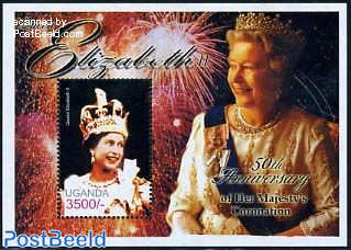 Elizabeth II golden coronation s/s