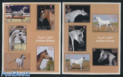 Arabian horses 2 s/s