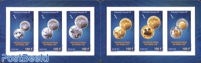 New coins 6v s-a in booklet