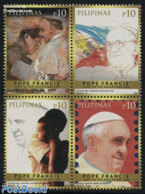 Pope Francis Visit 4v [+]