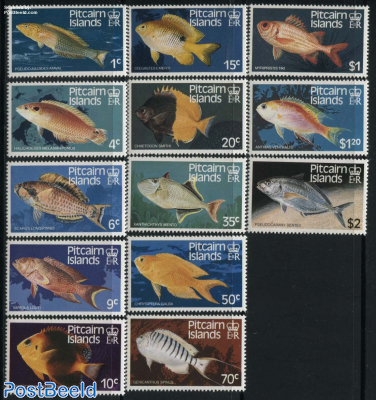 Definitives, fish 13v