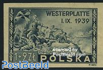Westerplatte defence 1v imperforated