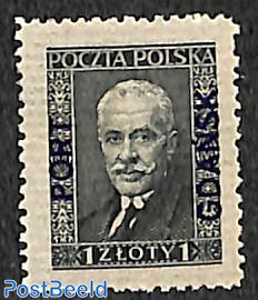 Port Gdansk overprint 1v