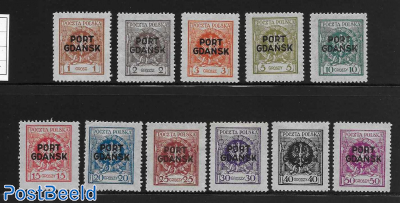 Port Gdansk, definitives 11v