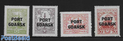 Port Gdansk, definitives 4v