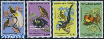 Paradise birds 4v