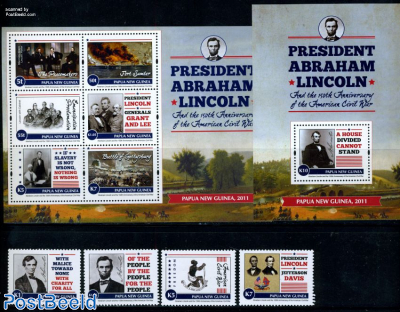 abraham Lincolnv + 2 s/s