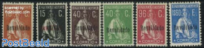 Revalidado overprints 6v