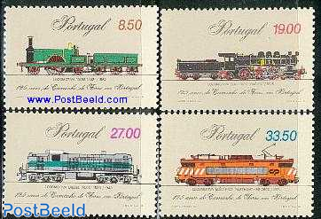 Railways 125th anniversary 4v