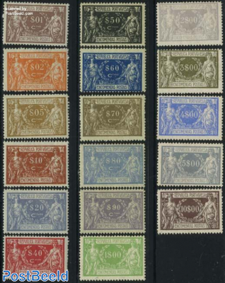 Parcel stamps 17v