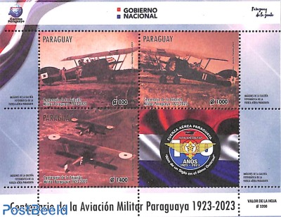 100 years Military aviation s/s