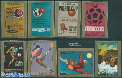 World Cup Football, posters 8v