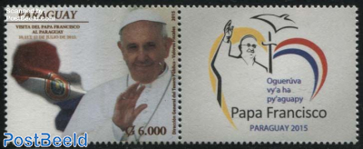 Pope Francis Reprint (6000G) 1v+tab