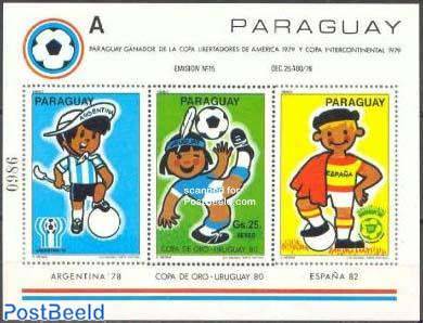Football gold cup pokal s/s (A or B in top border)