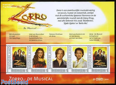Zorro the musical 5v m/s