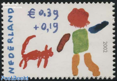 Card, with NVPH 2114b as stamp inside