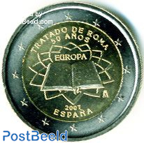 2 Euro, Spain, Treaty of Rome