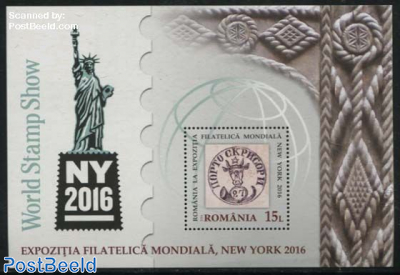 World Stamp Show NY s/s