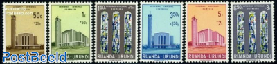 Usumbura cathedral 6v