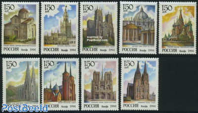 Worldwide Cathedrals 9v