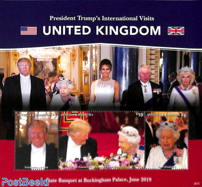 Donald Trump visit to the UK 4v m/s