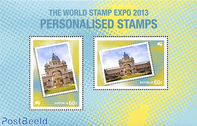 World stamp expo s/s (from yearbook only)