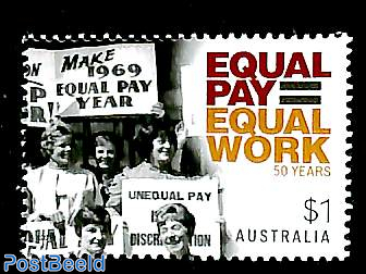 Equal pay = equal work 1v