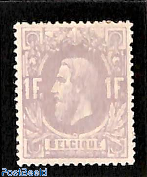 1Fr, King Leopold II