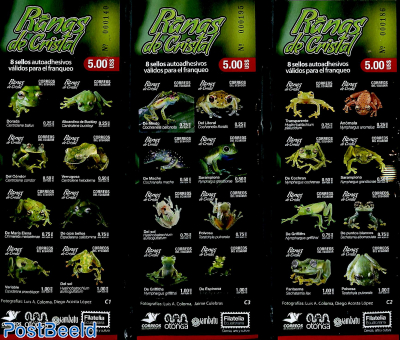 Frogs 24v s-a (in 3 booklets)