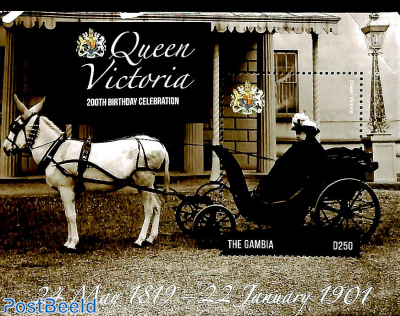 Queen Victoria 200th birth anniversary s/s